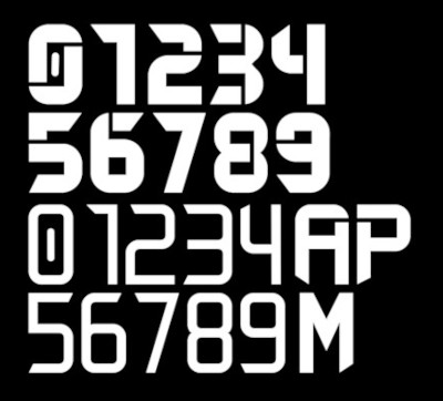 Watchface Easy - Font